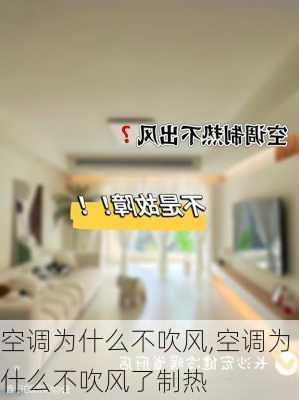 空调为什么不吹风,空调为什么不吹风了制热