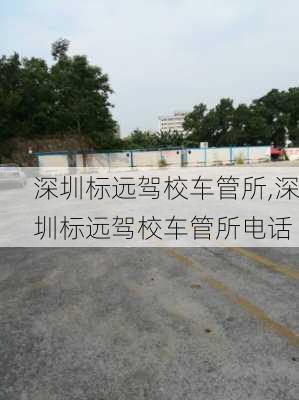 深圳标远驾校车管所,深圳标远驾校车管所电话