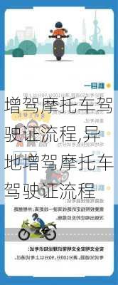增驾摩托车驾驶证流程,异地增驾摩托车驾驶证流程
