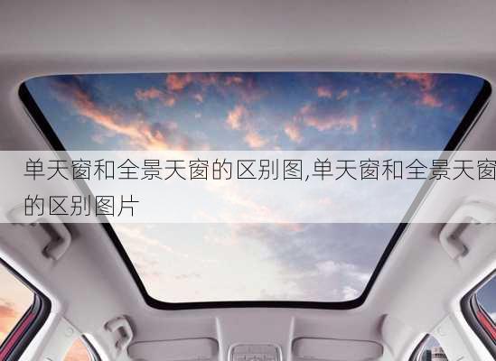 单天窗和全景天窗的区别图,单天窗和全景天窗的区别图片
