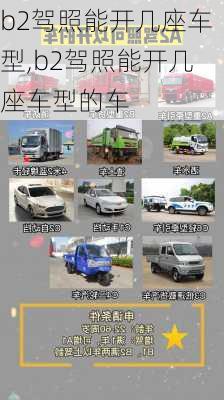 b2驾照能开几座车型,b2驾照能开几座车型的车