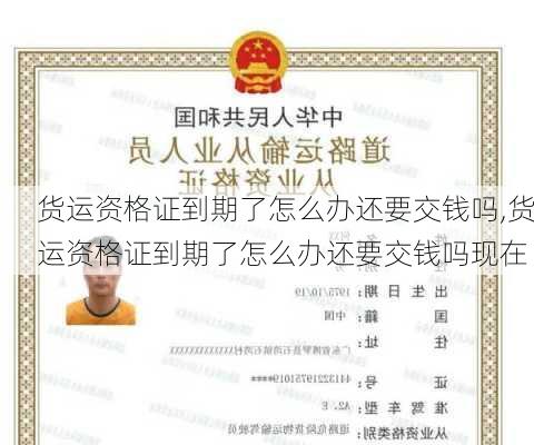 货运资格证到期了怎么办还要交钱吗,货运资格证到期了怎么办还要交钱吗现在
