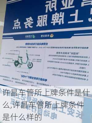 许昌车管所上牌条件是什么,许昌车管所上牌条件是什么样的