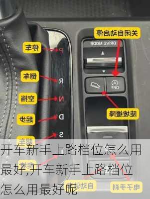 开车新手上路档位怎么用最好,开车新手上路档位怎么用最好呢