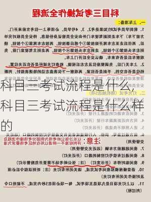 科目三考试流程是什么,科目三考试流程是什么样的