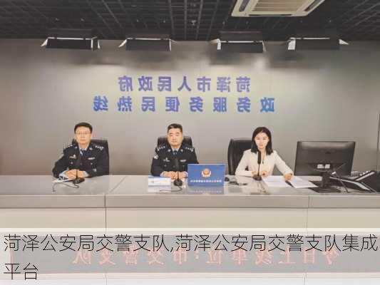 菏泽公安局交警支队,菏泽公安局交警支队集成平台