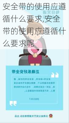 安全带的使用应遵循什么要求,安全带的使用应遵循什么要求呢