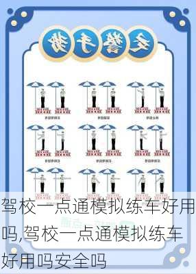 驾校一点通模拟练车好用吗,驾校一点通模拟练车好用吗安全吗