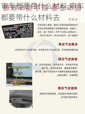 审车都要带什么材料,审车都要带什么材料去