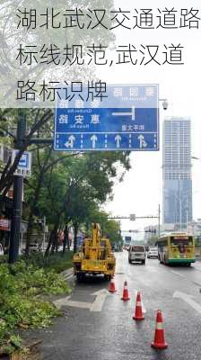 湖北武汉交通道路标线规范,武汉道路标识牌