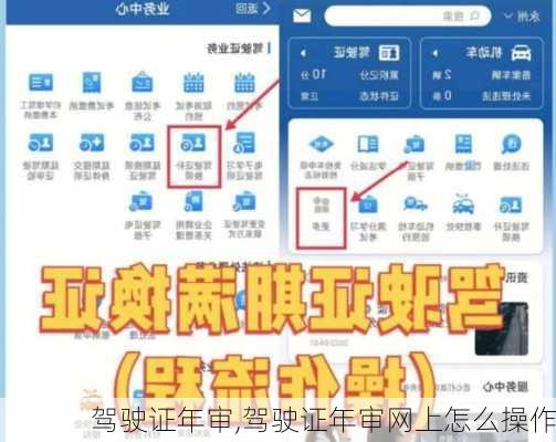 驾驶证年审,驾驶证年审网上怎么操作