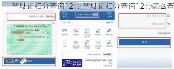 驾驶证扣分查询12分,驾驶证扣分查询12分怎么查