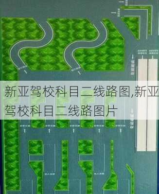 新亚驾校科目二线路图,新亚驾校科目二线路图片