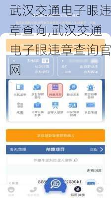 武汉交通电子眼违章查询,武汉交通电子眼违章查询官网