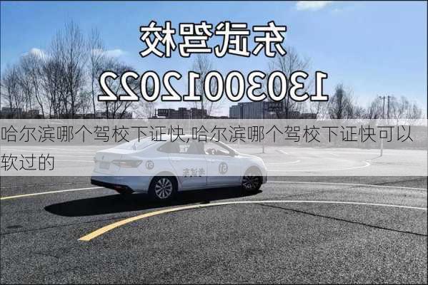 哈尔滨哪个驾校下证快,哈尔滨哪个驾校下证快可以软过的