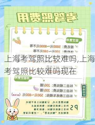 上海考驾照比较难吗,上海考驾照比较难吗现在