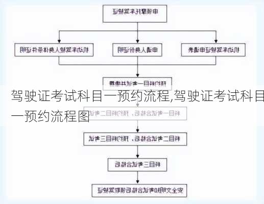 驾驶证考试科目一预约流程,驾驶证考试科目一预约流程图