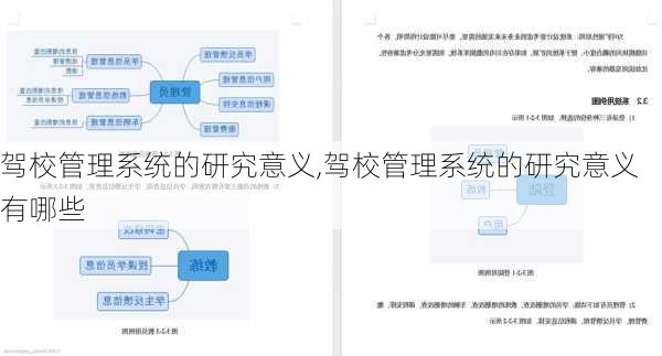 驾校管理系统的研究意义,驾校管理系统的研究意义有哪些