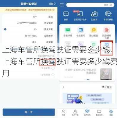 上海车管所换驾驶证需要多少钱,上海车管所换驾驶证需要多少钱费用